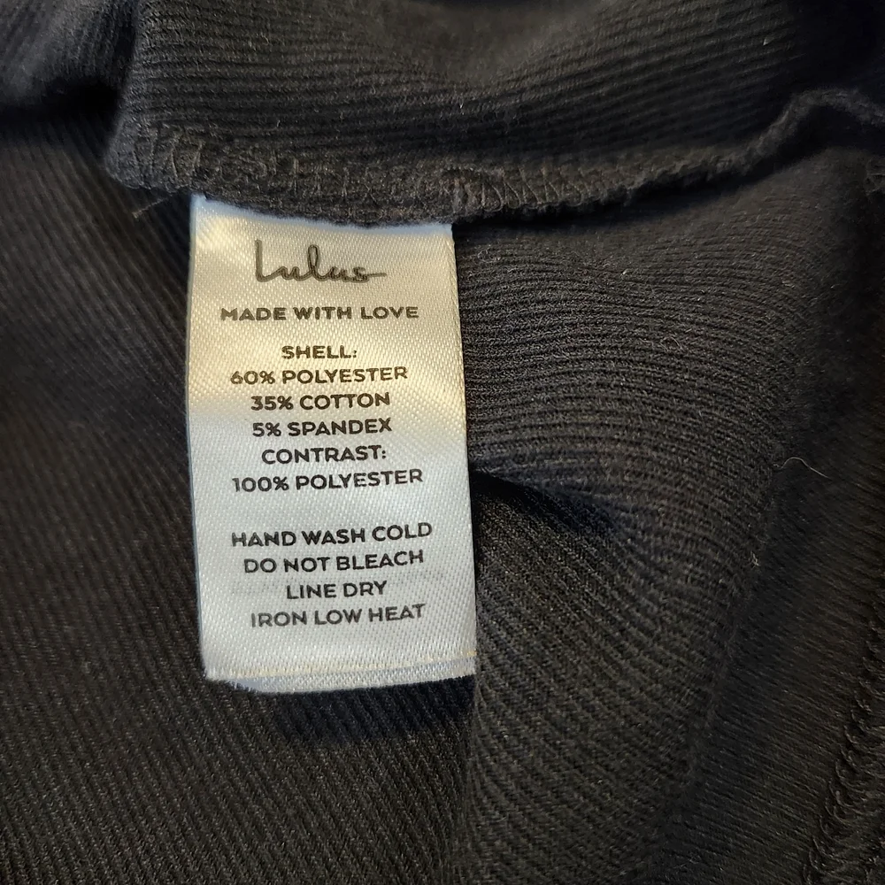 Lulus Black Mesh Balloon Sleeve Mock Neck Try To Keep Up Top Sz S - Picture 7 of 8